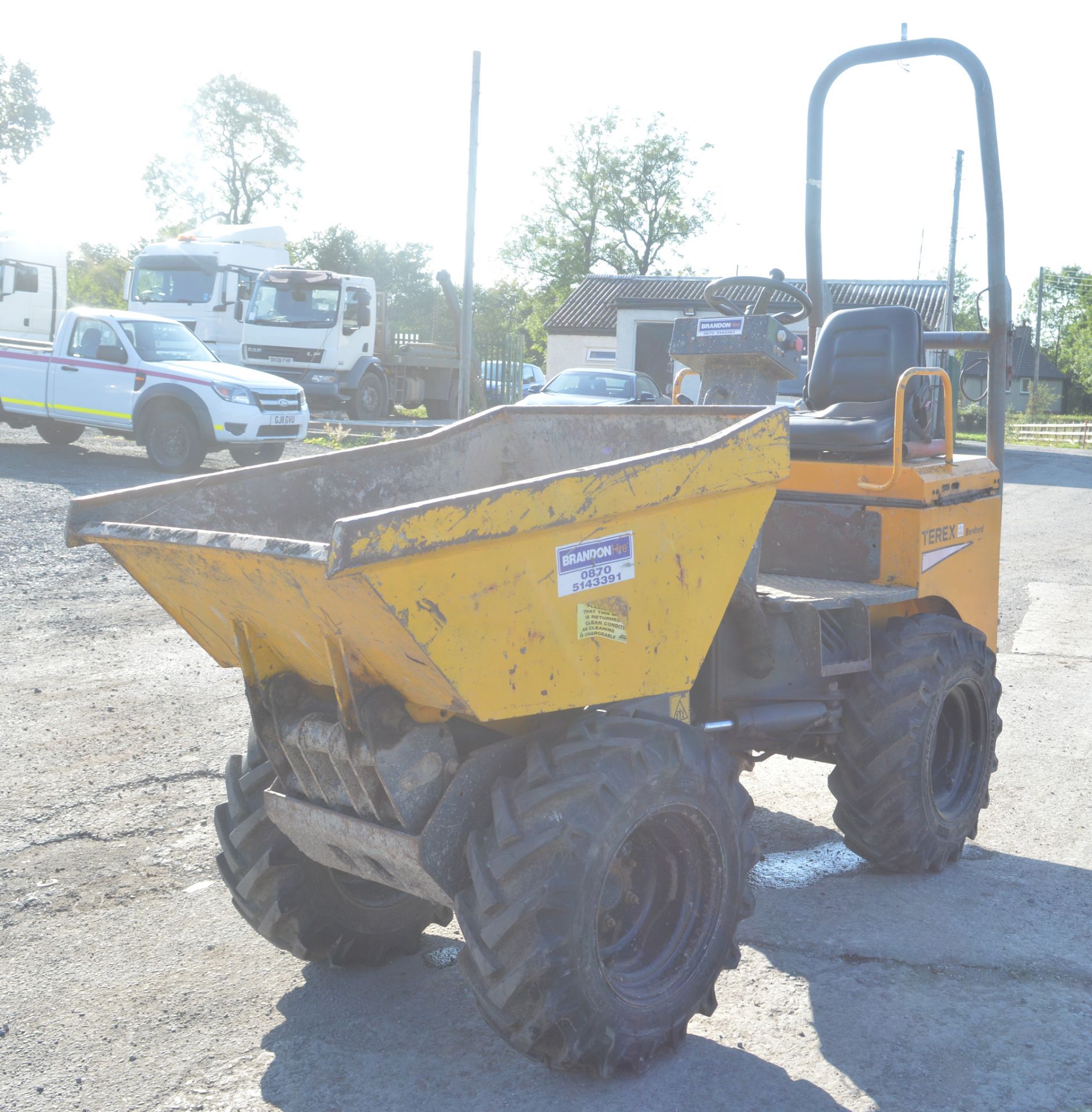 Benford Terex HD1000 high tip dumper  Year: 2003  S/N: E309HM375 Recorded hours: Clock blank