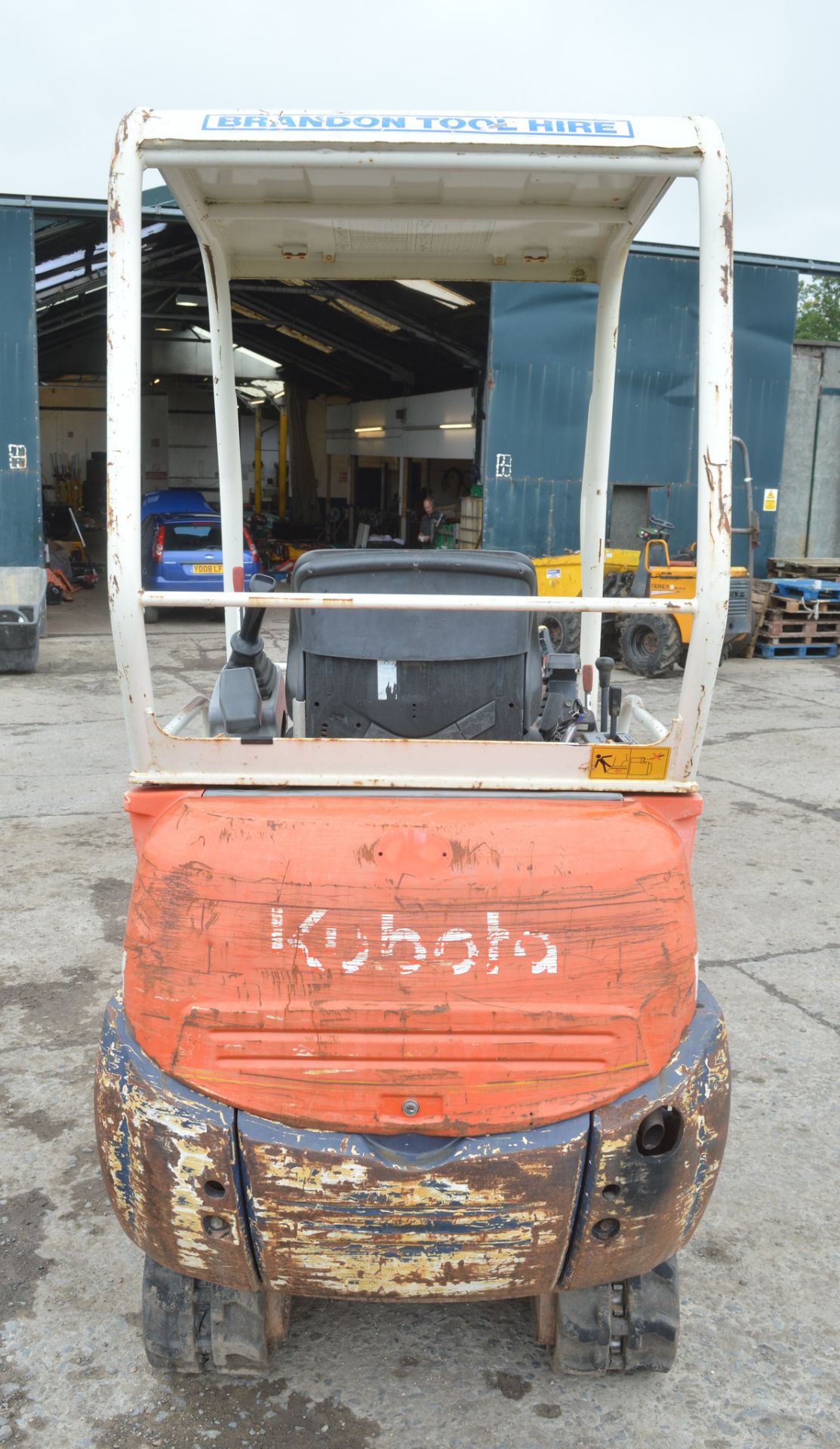Kubota KX36-3 1.5 tonne rubber tracked mini excavator  Year: 2006 S/N: Z076094 Recorded hours: - Image 3 of 12