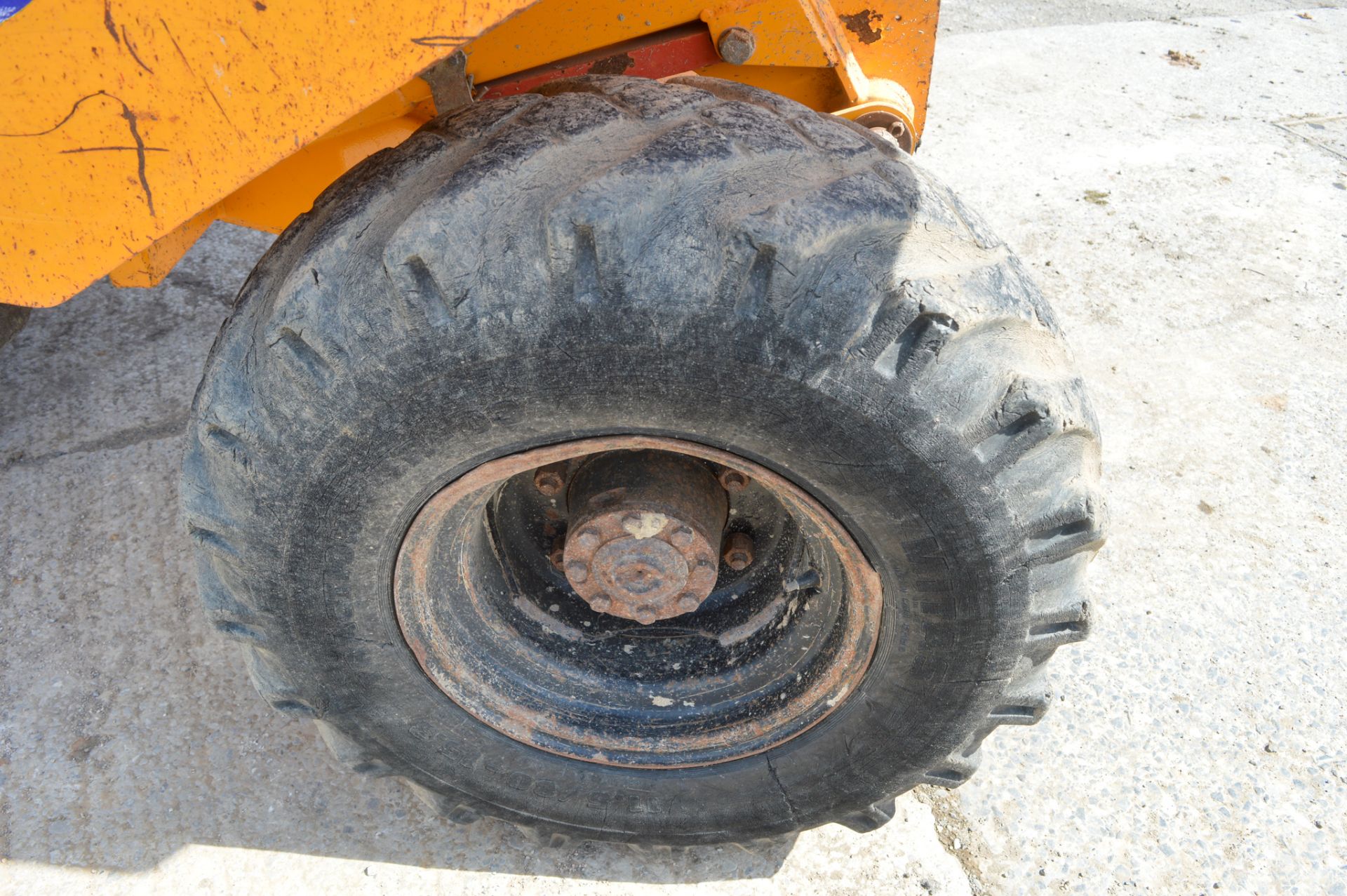 Benford Terex 3 tonne straight skip dumper Year: 2005 S/N: E509FC086 Recorded Hours: Not - Image 8 of 11