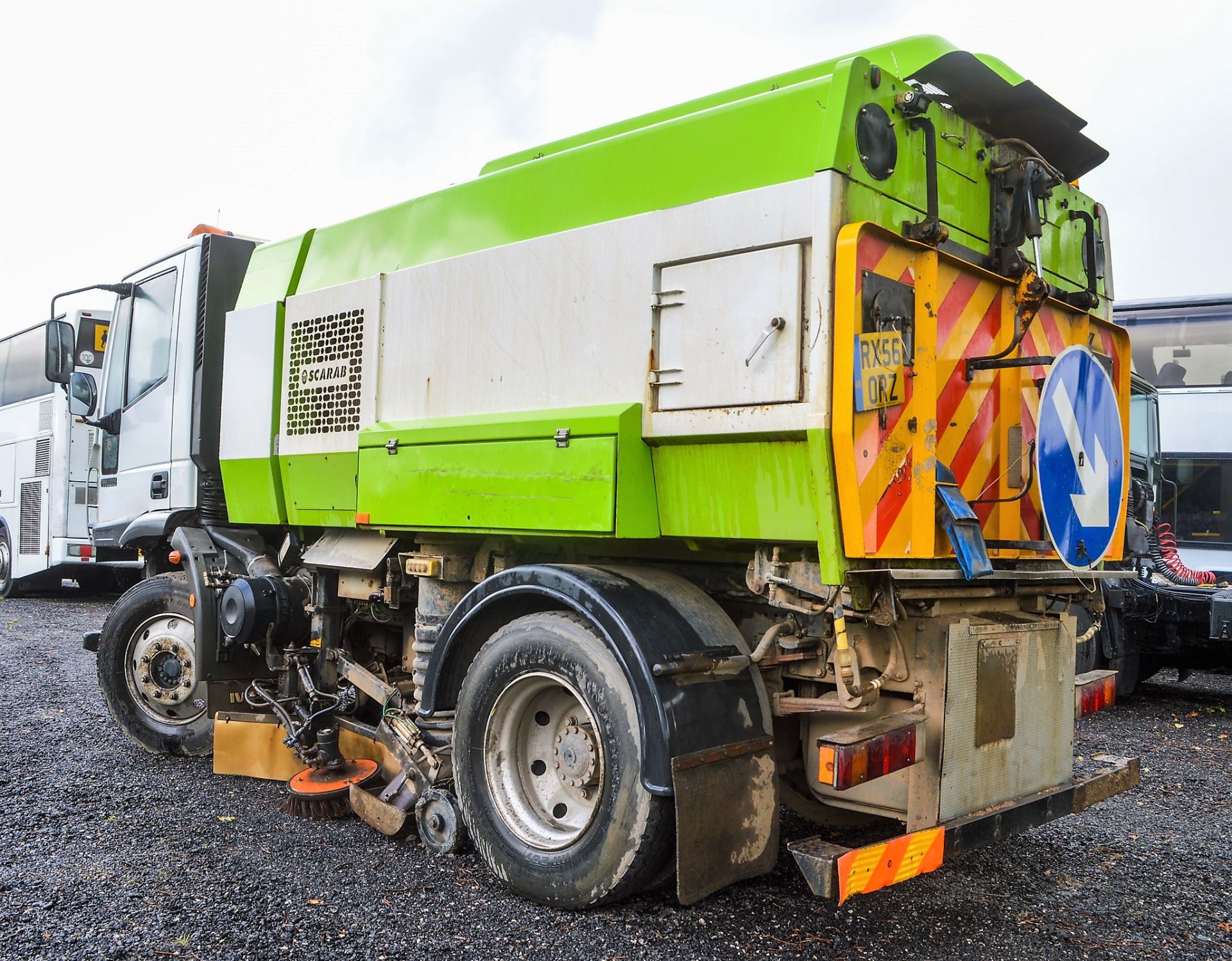 Iveco Eurocargo 14 tonne Scarab street cleansing lorry Registration Number: RX56 ORZ Date of - Image 3 of 8