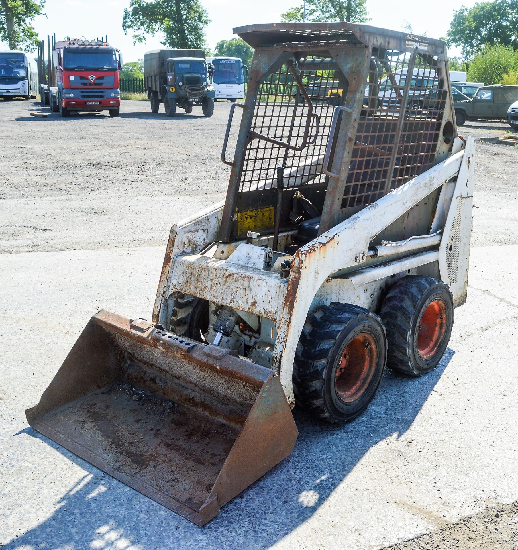 Bobcat 443 skidsteer loader S/N: 502914128 Recorded Hours: 2068 WC10