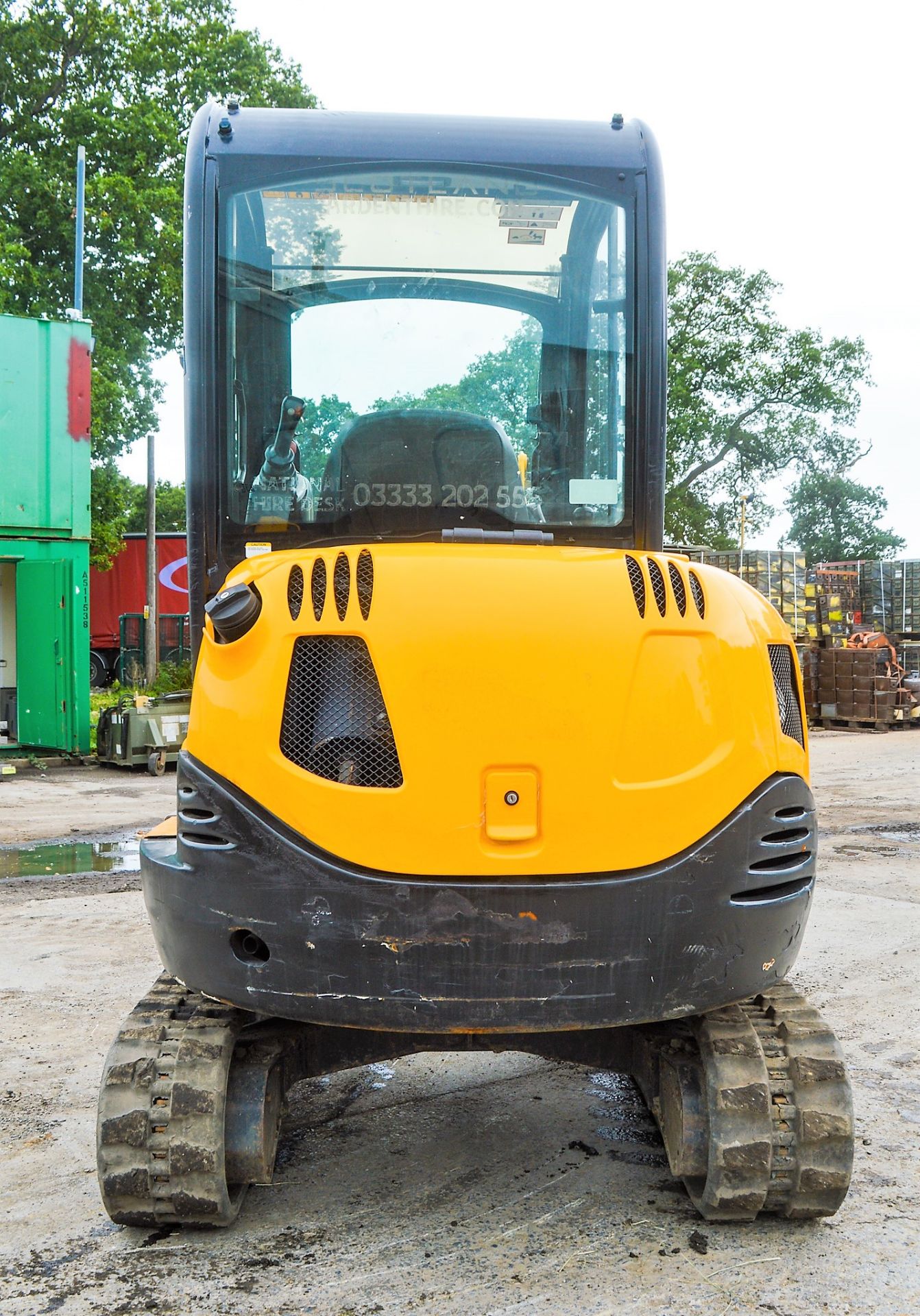 JCB 8026 CTS 2.6 tonne rubber tracked mini excavator Year: 2015 S/N: 1780383 Recorded Hours: 766 - Image 6 of 12