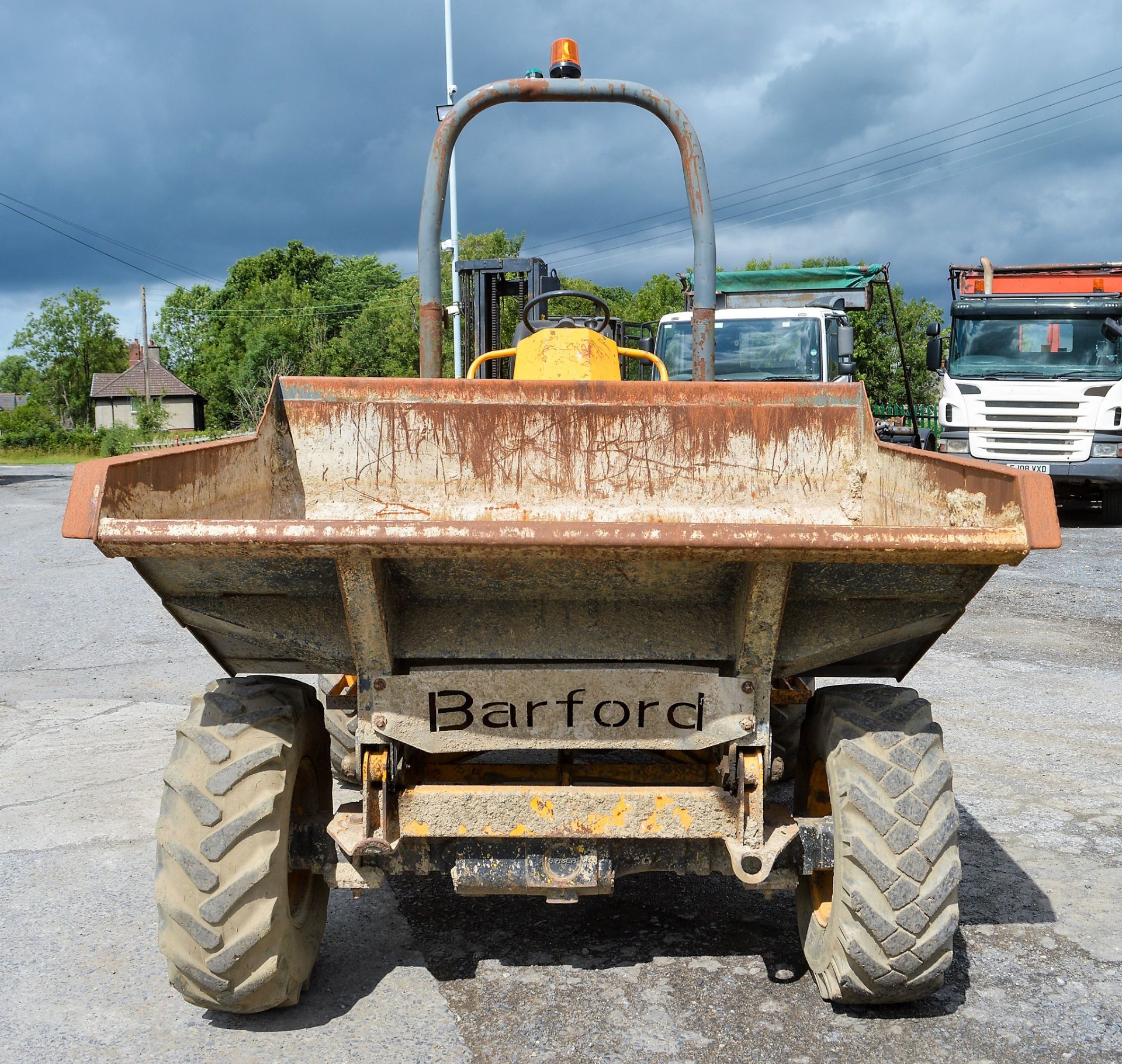 Barford 3 tonne straight skip dumper Year: 2006 S/N: SBTH0815 Recorded Hours: Not displayed (Clock - Image 5 of 11