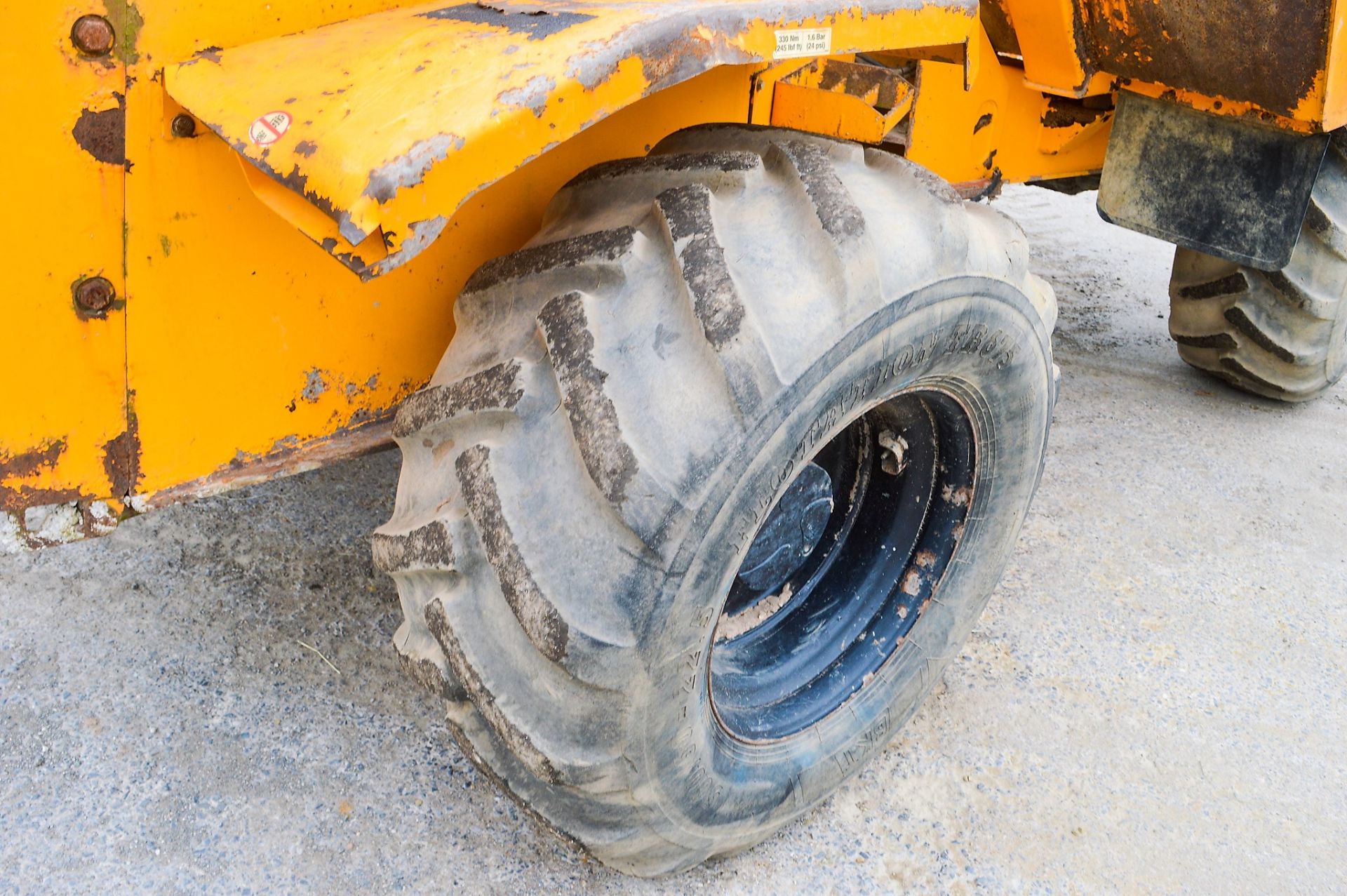 Thwaites 9 tonne straight skip dumper Year: 2007 S/N: 704B2991 Recorded Hours: 3484 2077 - Image 7 of 11