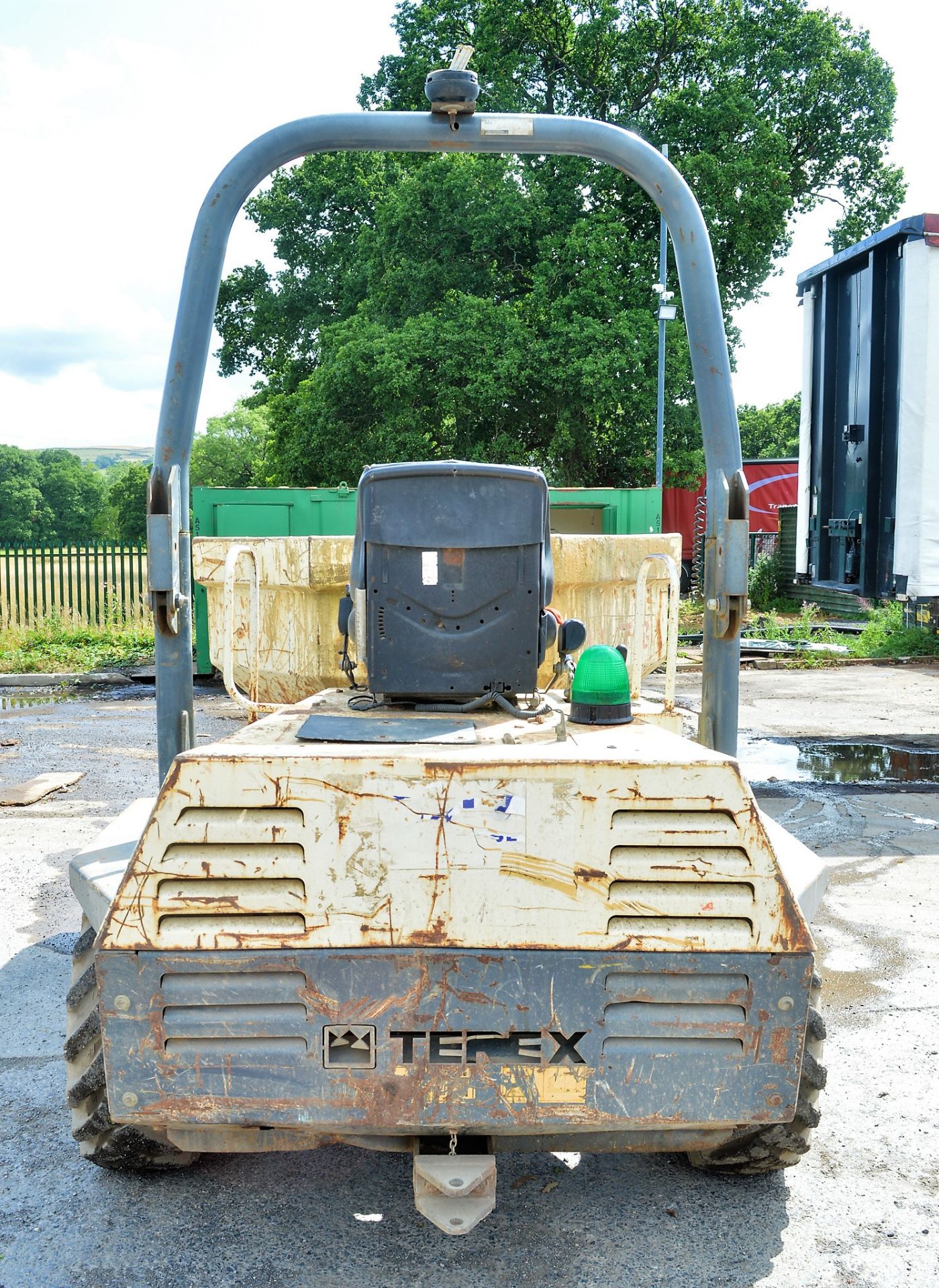 Benford Terex 3 tonne swivel skip dumper Year: 2007 S/N: E704FS124 Recorded Hours: Not displayed ( - Image 6 of 11