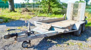 Ifor Williams GH94 9 ft x 4 ft tandem axle plant trailer S/N: 70524167 22130182
