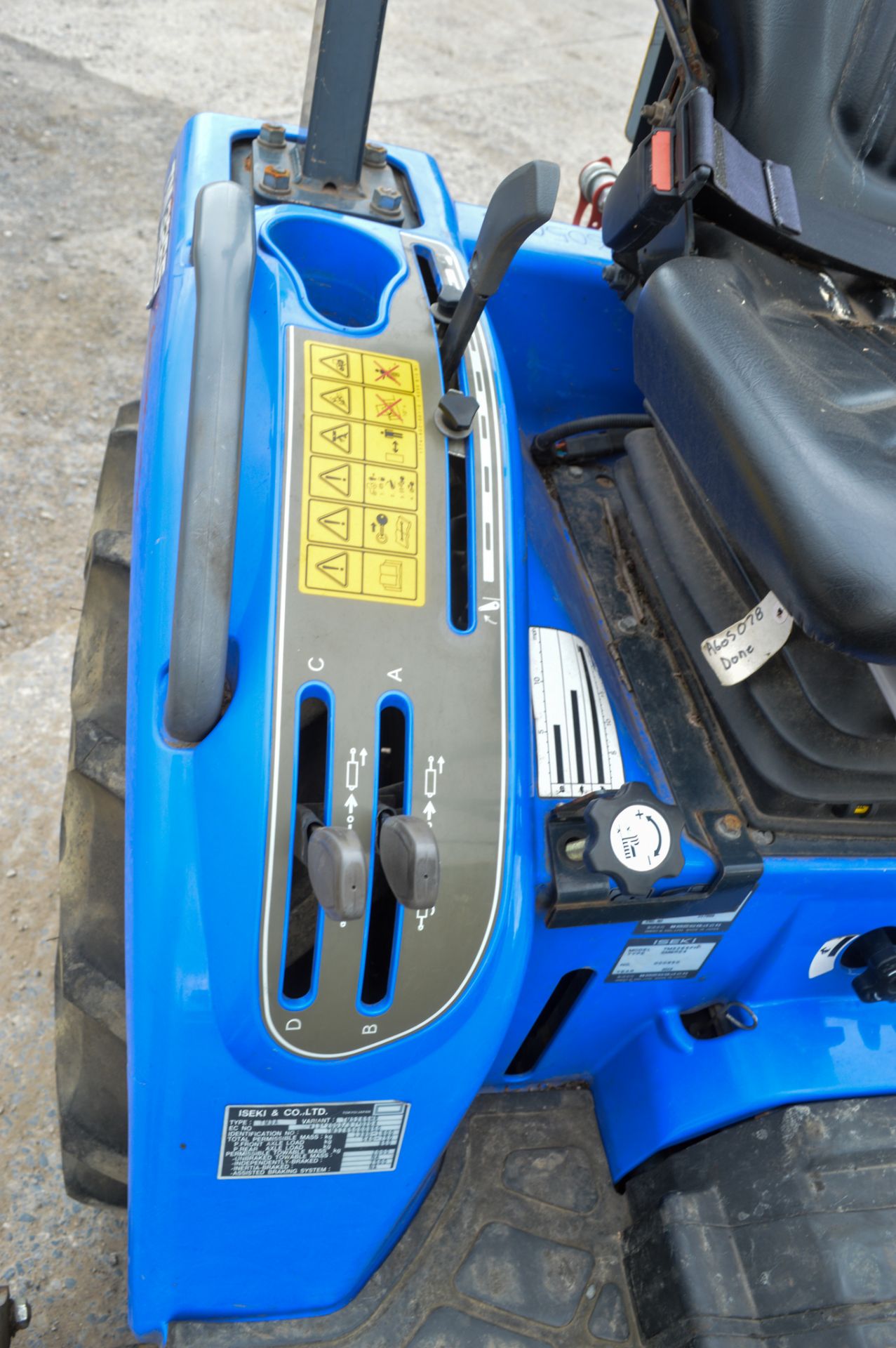 Iseki TN3265 diesel driven hydrostatic 4WD compact tractor Year: 2012 S/N: 000950 Recorded Hours: - Image 10 of 14