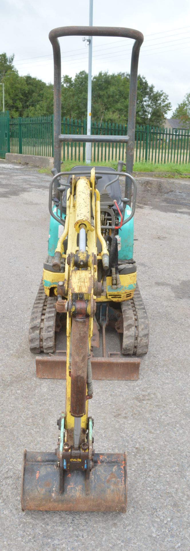 Ammann Yanmar B08-3 1 tonne rubber tracked mini excavator Year: 2002 S/N: 00862B Recorded hours: - Image 6 of 12