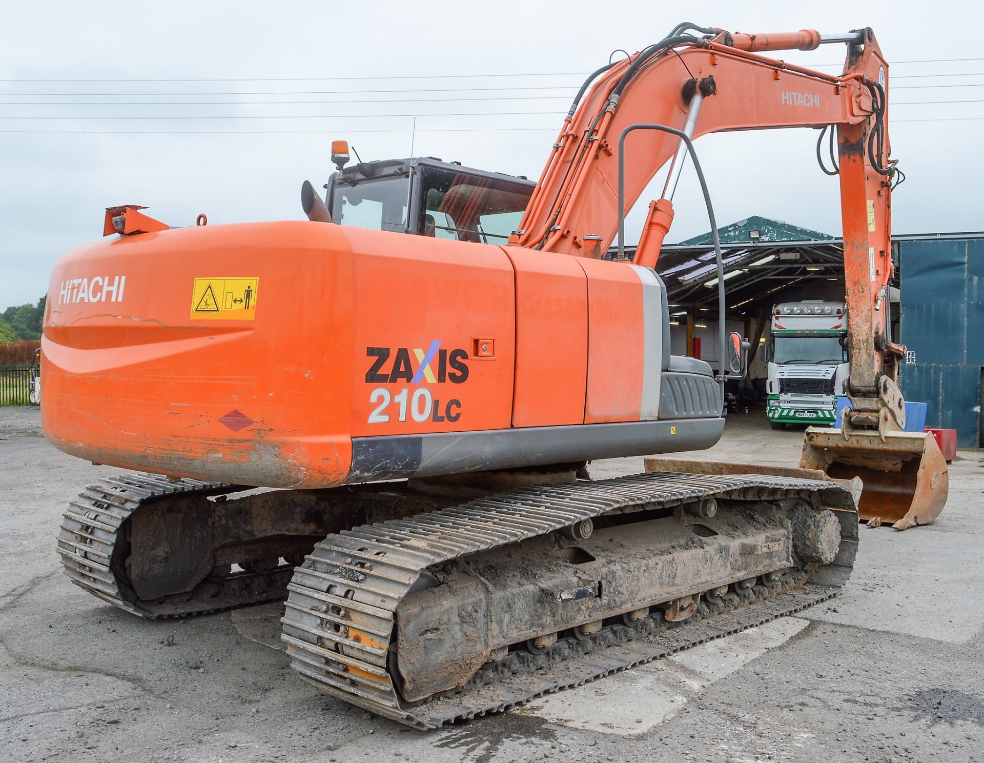 Hitachi Zaxis 210LC 21 tonne steel tracked excavator Year: 2008 S/N: J00206404 Recorded Hours: - Image 4 of 15