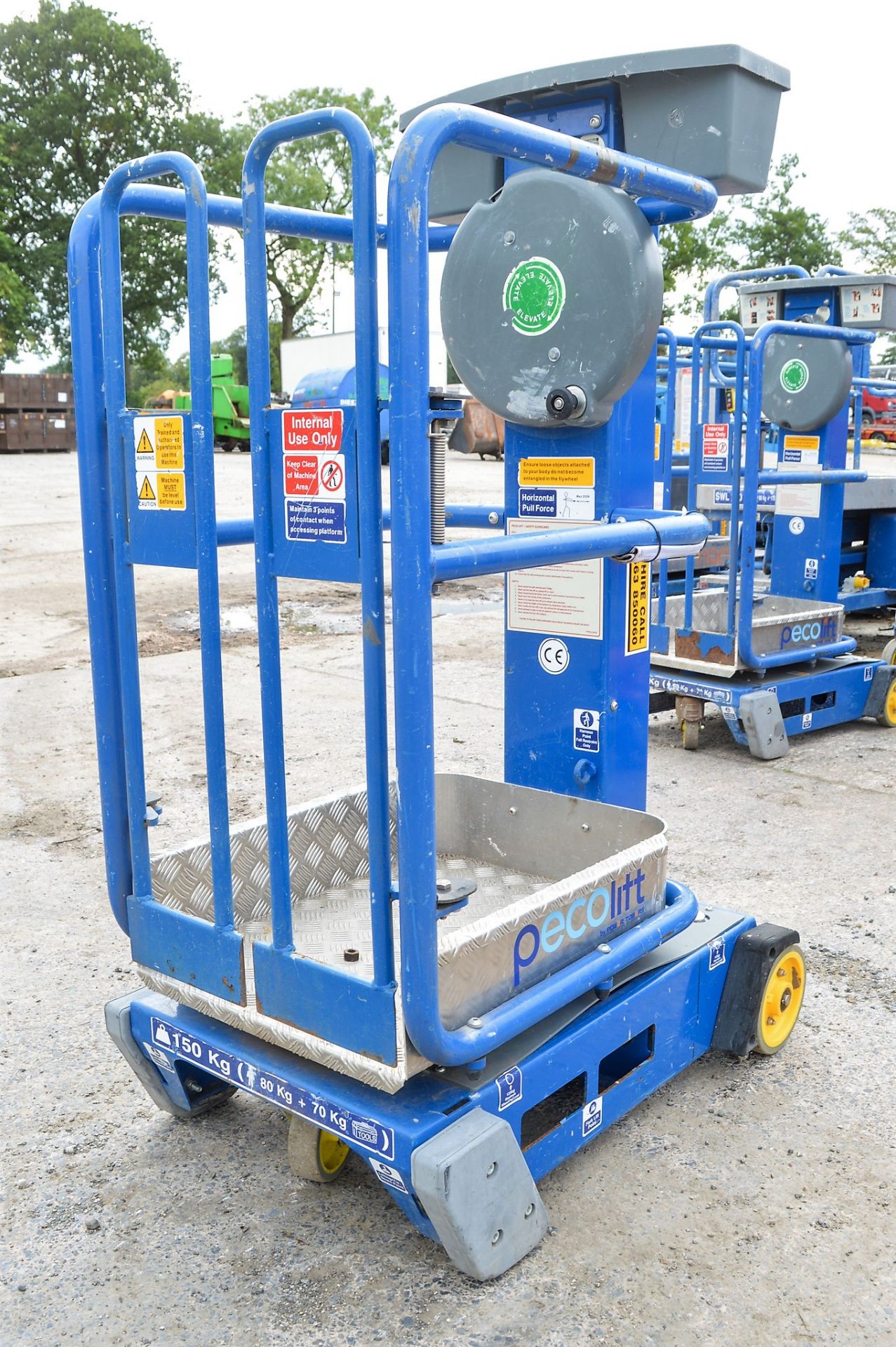 Power Tower Peco manual lift access platform PF1841