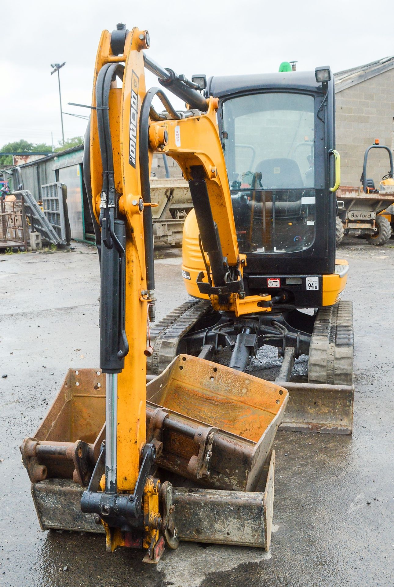 JCB 8026 CTS 2.6 tonne rubber tracked mini excavator Year: 2015 S/N: 1780386 Recorded Hours: 1183 - Image 5 of 13