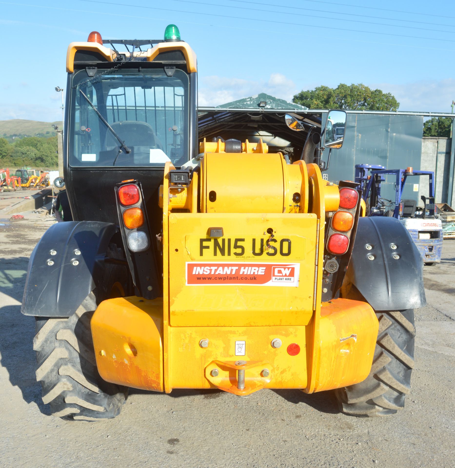 JCB 535-140 Hi-Viz 14 metre telescopic handler  Year: 2015  S/N: 2347441 Recorded hours: 2638 - Image 7 of 14