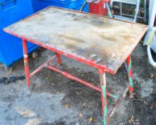 Mobile site work bench H13677
