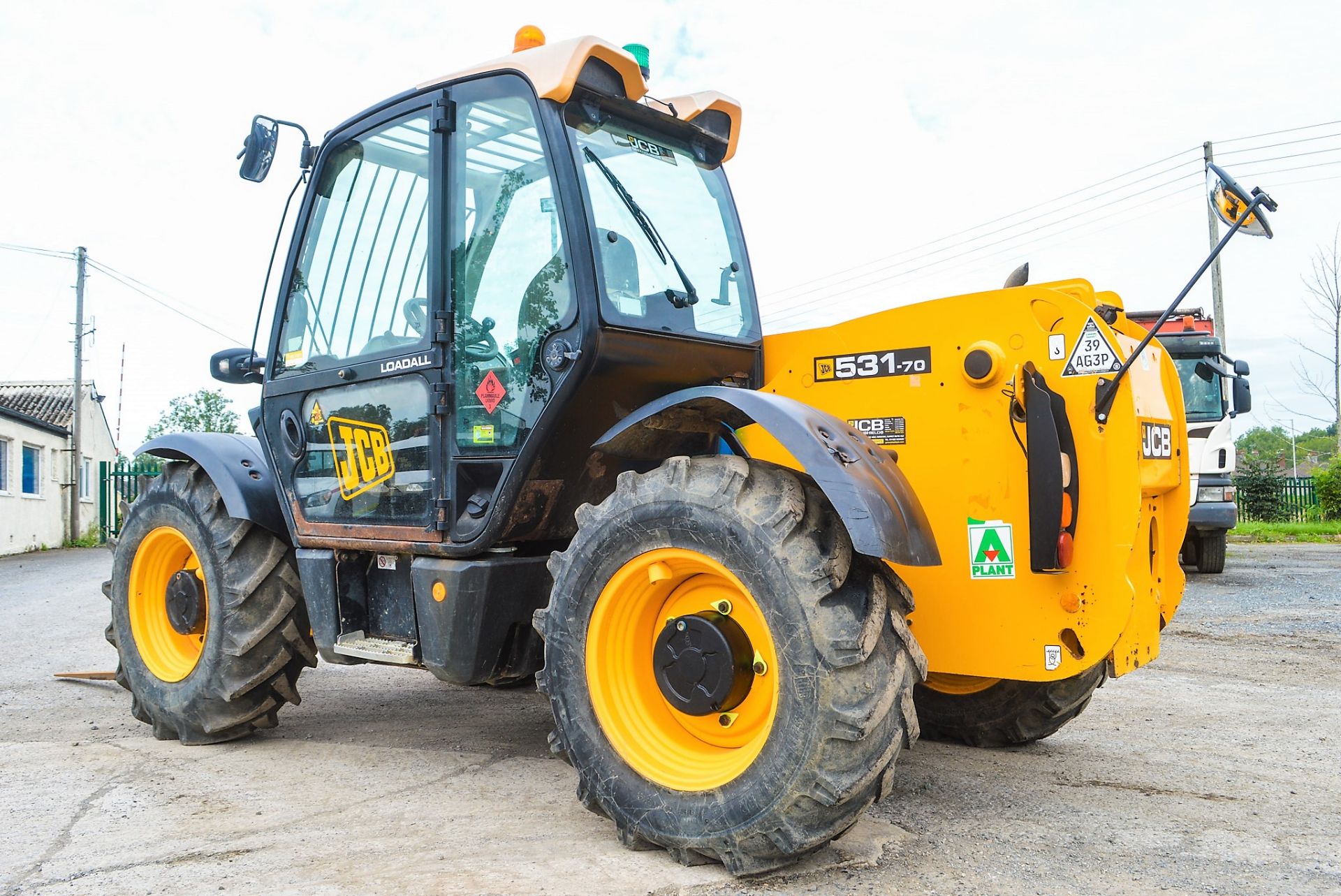 JCB 531-70 7 metre telescopic handler Year: 2012 S?N: 2146884 Recorded Hours: 1803 c/w turbo, Load - Image 3 of 13
