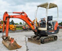 Kubota KX36-3 1.5 tonne rubber tracked mini excavator Year: 2010 S/N: 79011 Recorded Hours: 2489