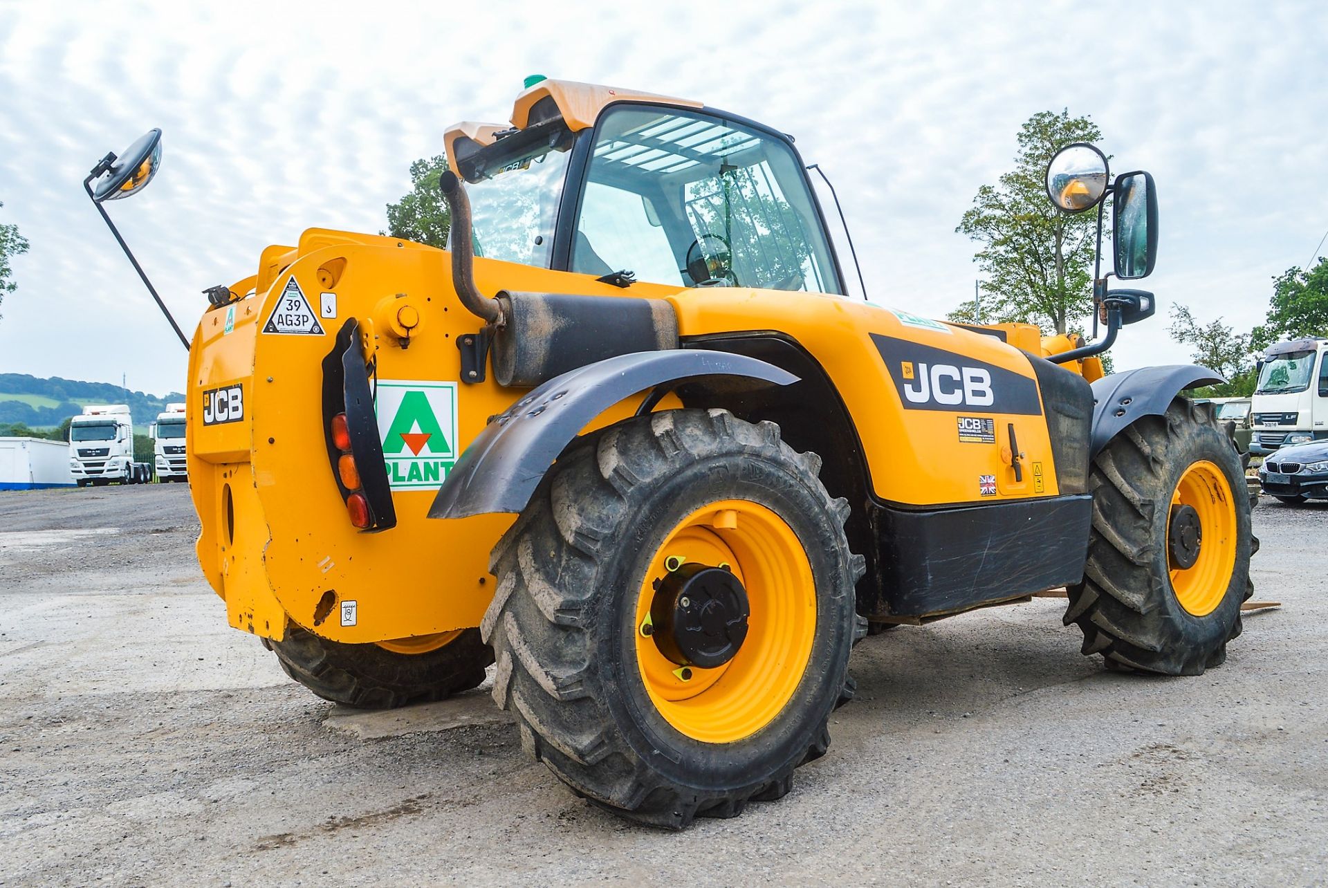 JCB 531-70 7 metre telescopic handler Year: 2012 S?N: 2146884 Recorded Hours: 1803 c/w turbo, Load - Image 4 of 13