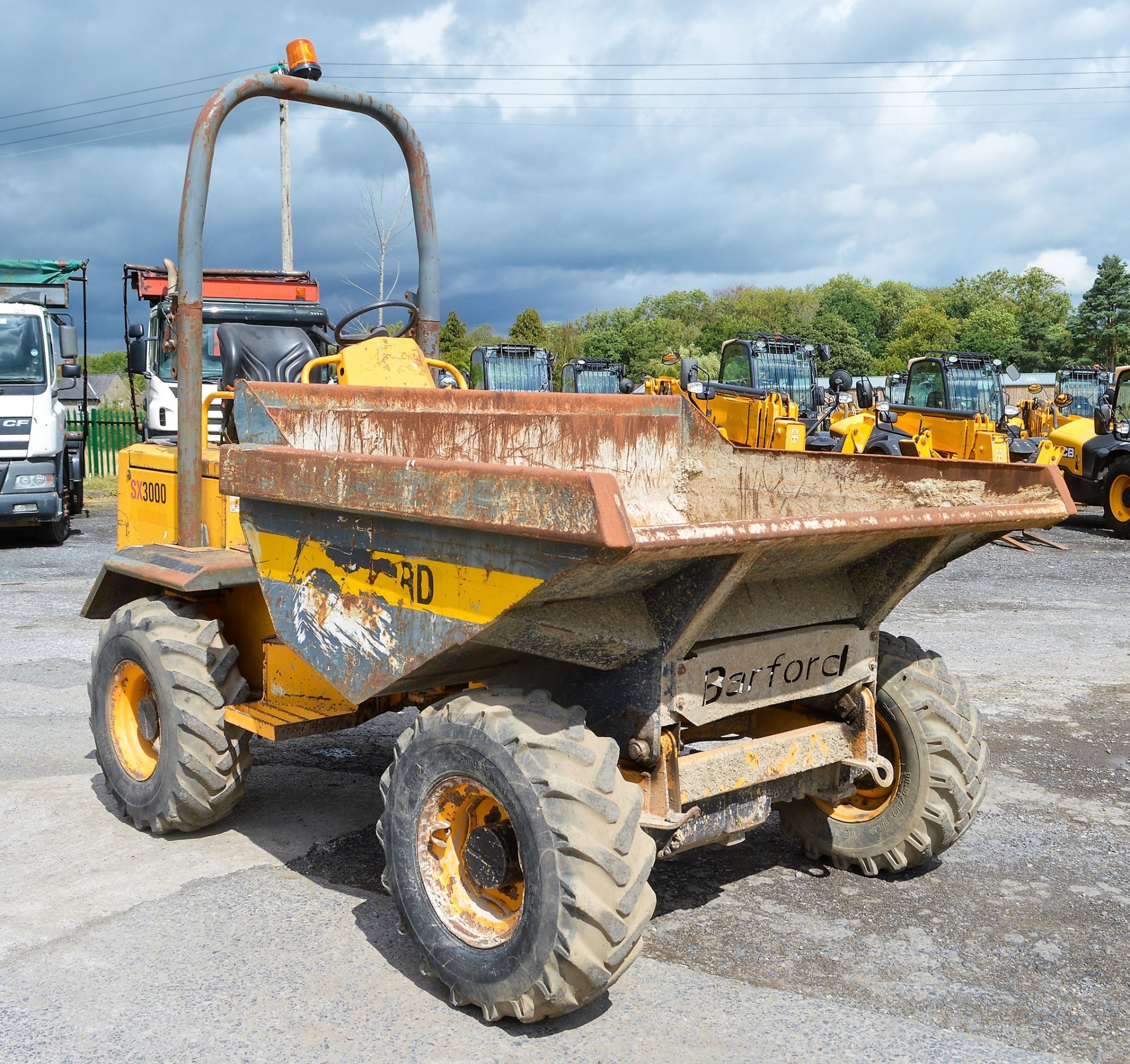 Barford 3 tonne straight skip dumper Year: 2006 S/N: SBTH0815 Recorded Hours: Not displayed (Clock - Image 2 of 11