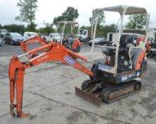 Kubota KX36-3 1.5 tonne rubber tracked mini excavator  Year: 2006 S/N: Z076094 Recorded hours: