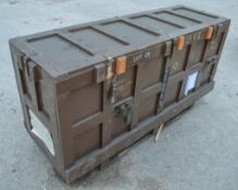 Wooden Carry Case  Approximately 1700mm (L) x 570mm (W) x 830mm (H)