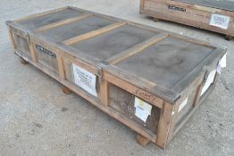 Wooden Carry Case  Approximately 2300mm (L) x 1000mm (W) x 540mm (H)