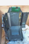 Gazelle Helicopter Armoured Pilot Seat  Approximately 800mm (H) x 700mm (W) x 600mm (D)  c/w