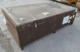 Wooden Carry Case  Approximately 2220mm (L) x 1100mm (W) x 630mm (H)