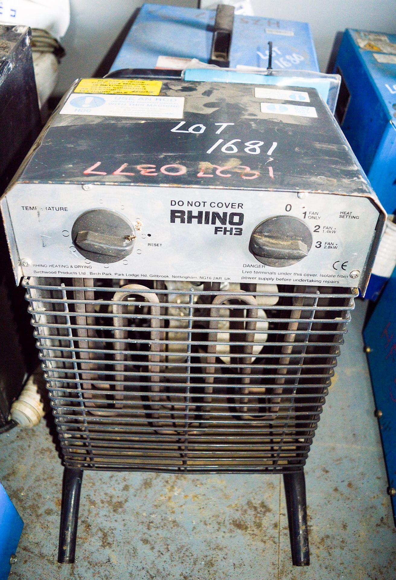 240v fan heater 18270377