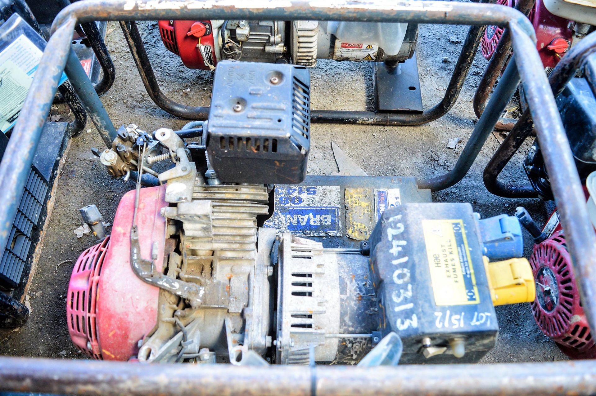 Petrol driven generator 1241-0313