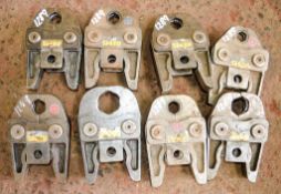 8 - Rems pipe clamps/crimp jaws