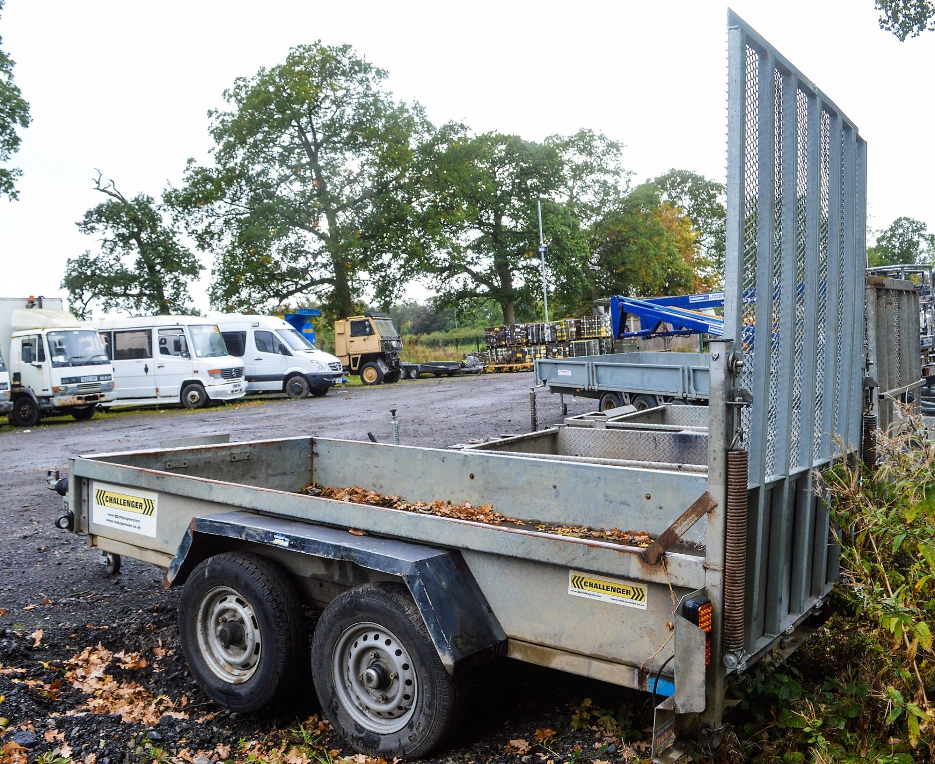 Indespension Challenger 10 ft x 5 ft tandem axle trailer G231053 VP2 - Image 2 of 2