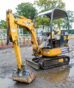 JCB 801.5 1.5 tonne rubber tracked mini excavator Year: 2005 S/N: 1020622 Recorded Hours: 2595 EM267