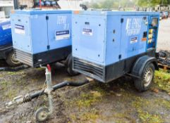 Stephill SSDX 20 20 kva fast tow diesel driven generator Recorded Hours: 2786 1232-0112