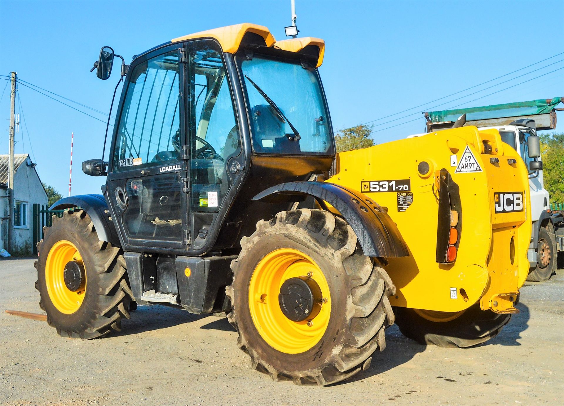 JCB 531-70 7 metre telescopic handler Year: 2015 S/N: 2352875 Recorded Hours: 1867 c/w turbo - Image 3 of 14