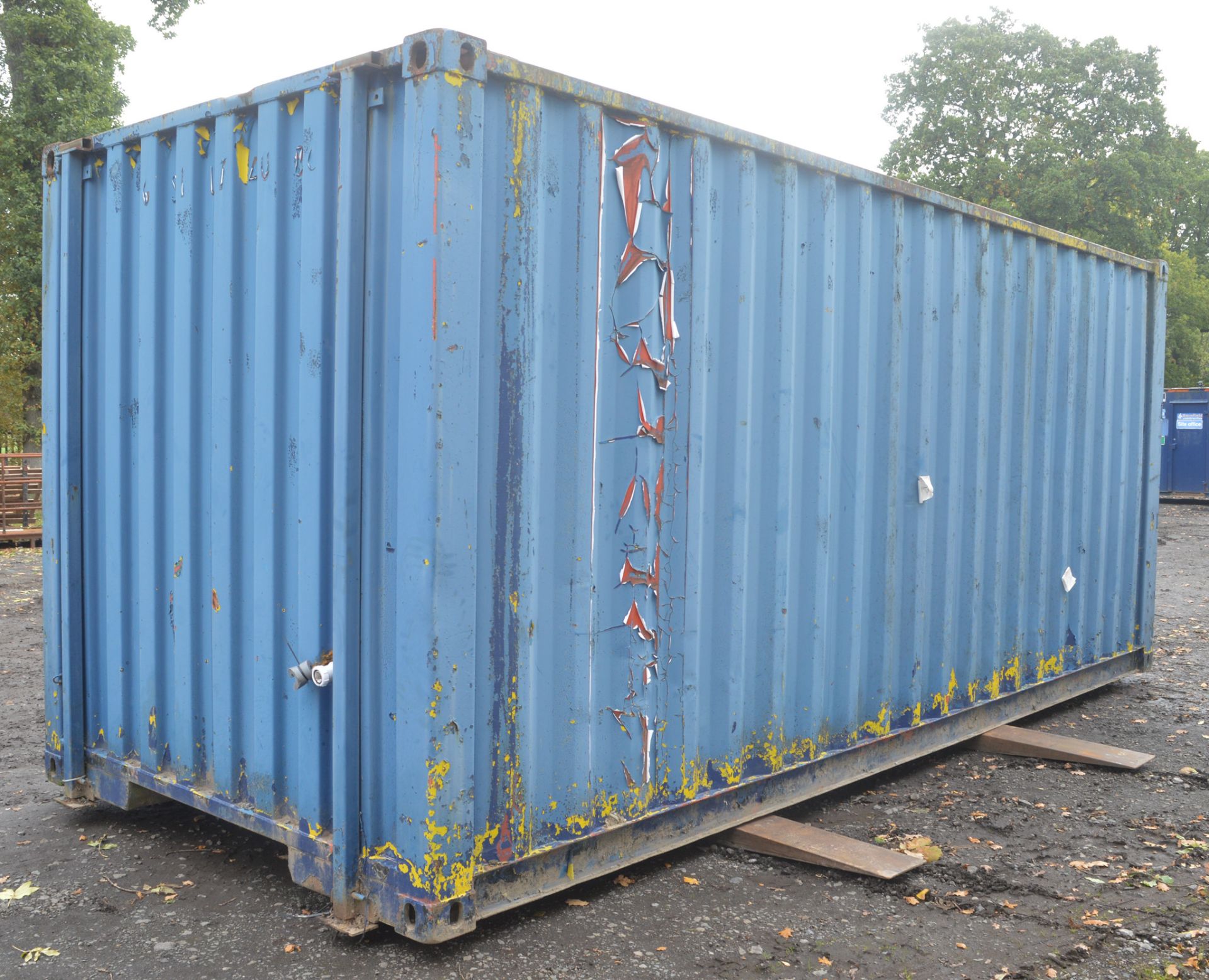 20 ft x 8 ft steel anti vandal shipping container  BC - Image 3 of 7