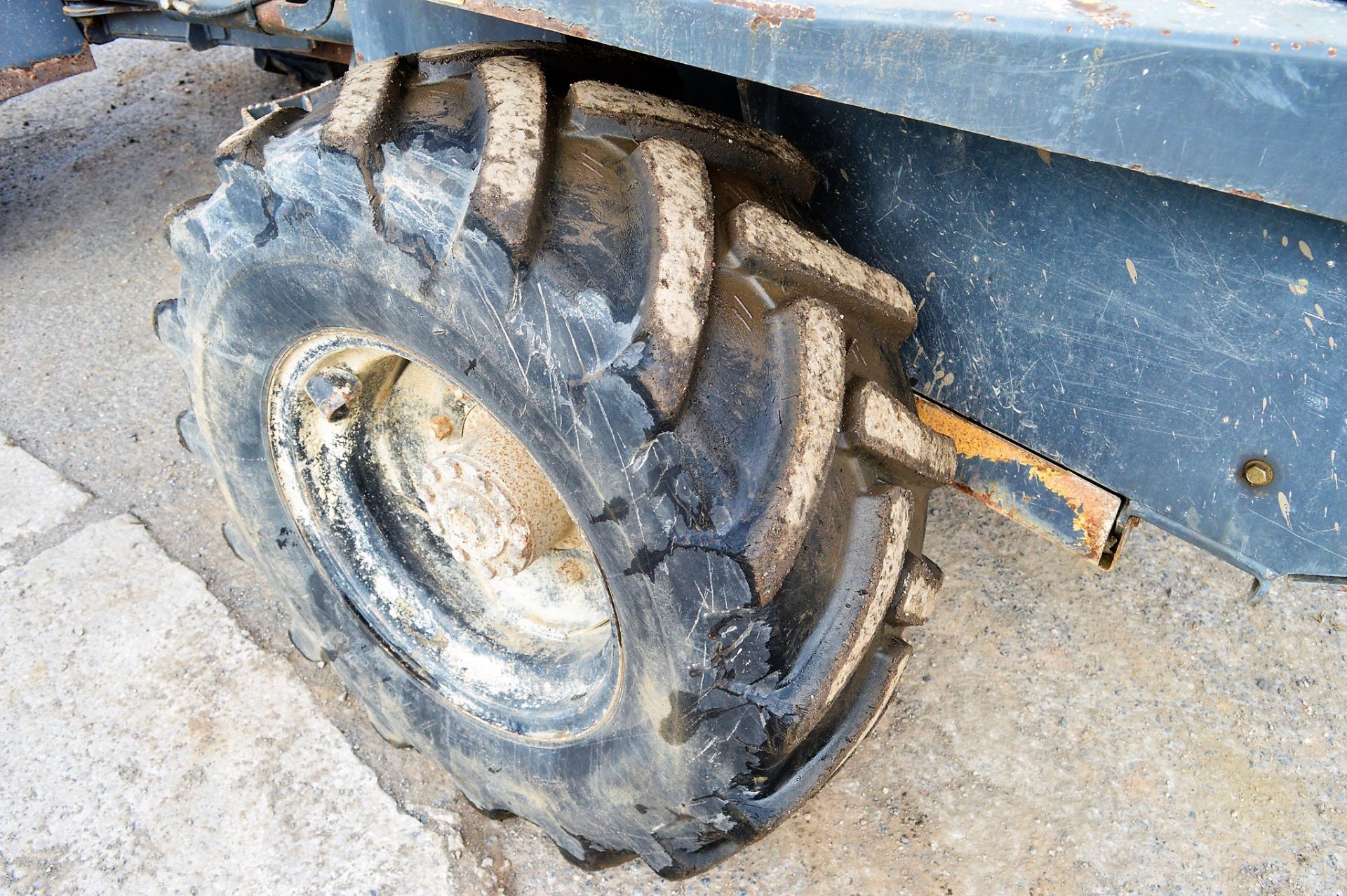 Benford Terex 6 tonne swivel skip dumper Year: 2007 S/N: E710FX806 Recorded Hours: Not displayed ( - Image 7 of 12