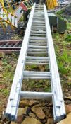 3 stage aluminium ladder VP2