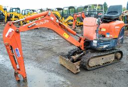 Kubota KX008-3 850 kg rubber tracked micro excavator Year: 2007 S/N: 16764 Recorded Hours: 2012
