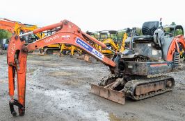 Kubota KX36-3 1.5 tonne rubber tracked mini excavator Year: 2007 S/N: Z077445 Recorded Hours: 3893