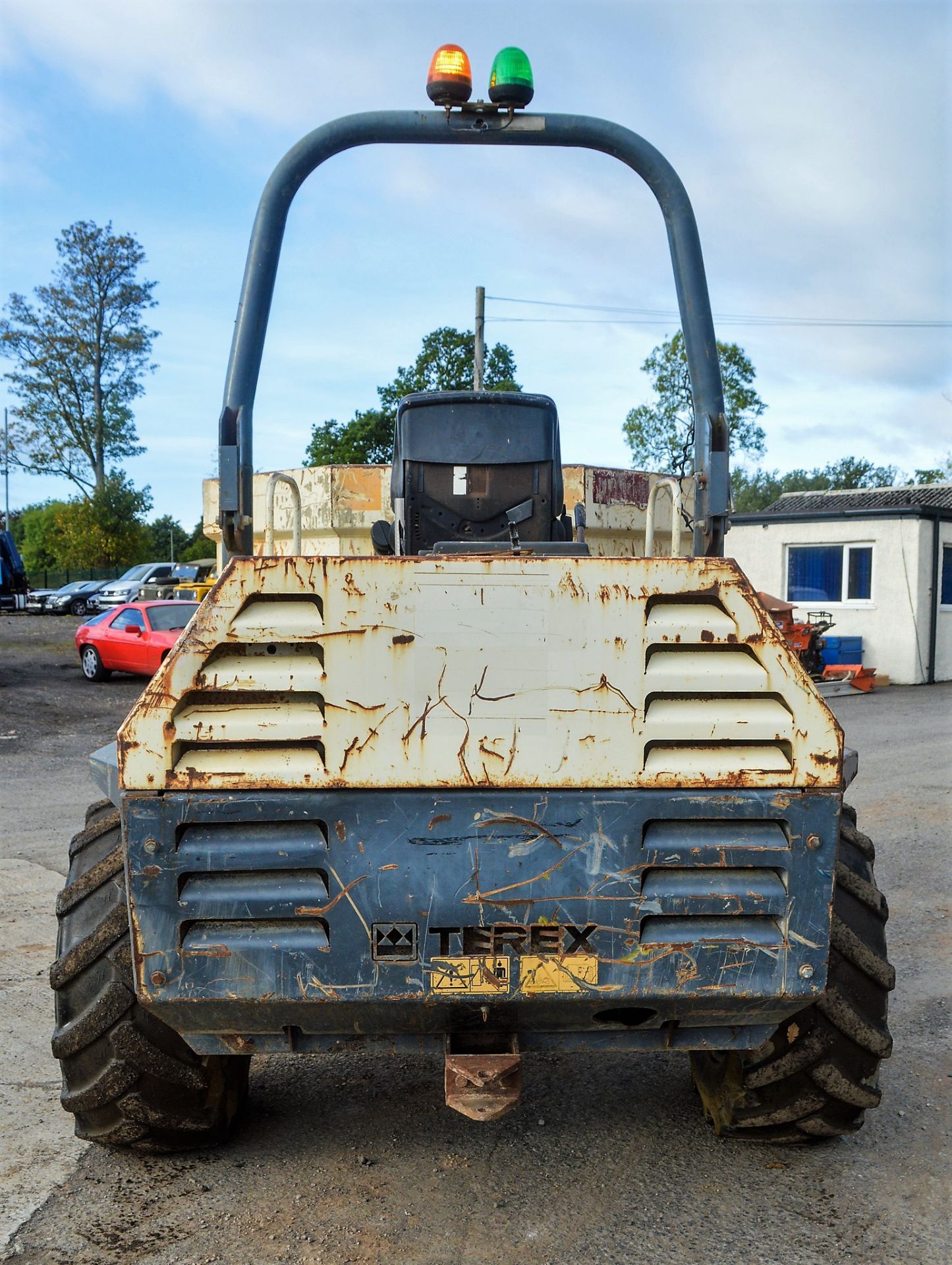 Benford Terex 6 tonne swivel skip dumper Year: 2007 S/N: E706FX486 Recorded Hours: Not displayed ( - Image 6 of 12