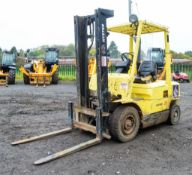 Hyster H25 diesel driven fork lift truck Year: 1994 S/N: 15615R