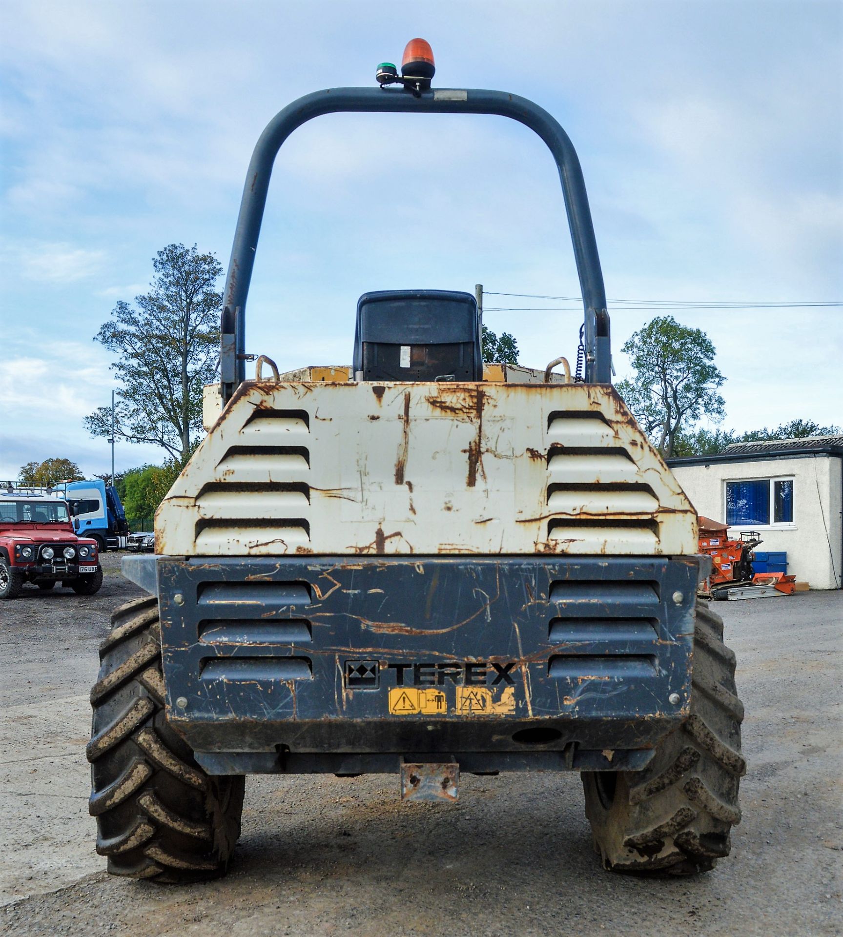 Benford Terex 6 tonne swivel skip dumper Year: 2007 S/N: E710FX806 Recorded Hours: Not displayed ( - Image 6 of 12