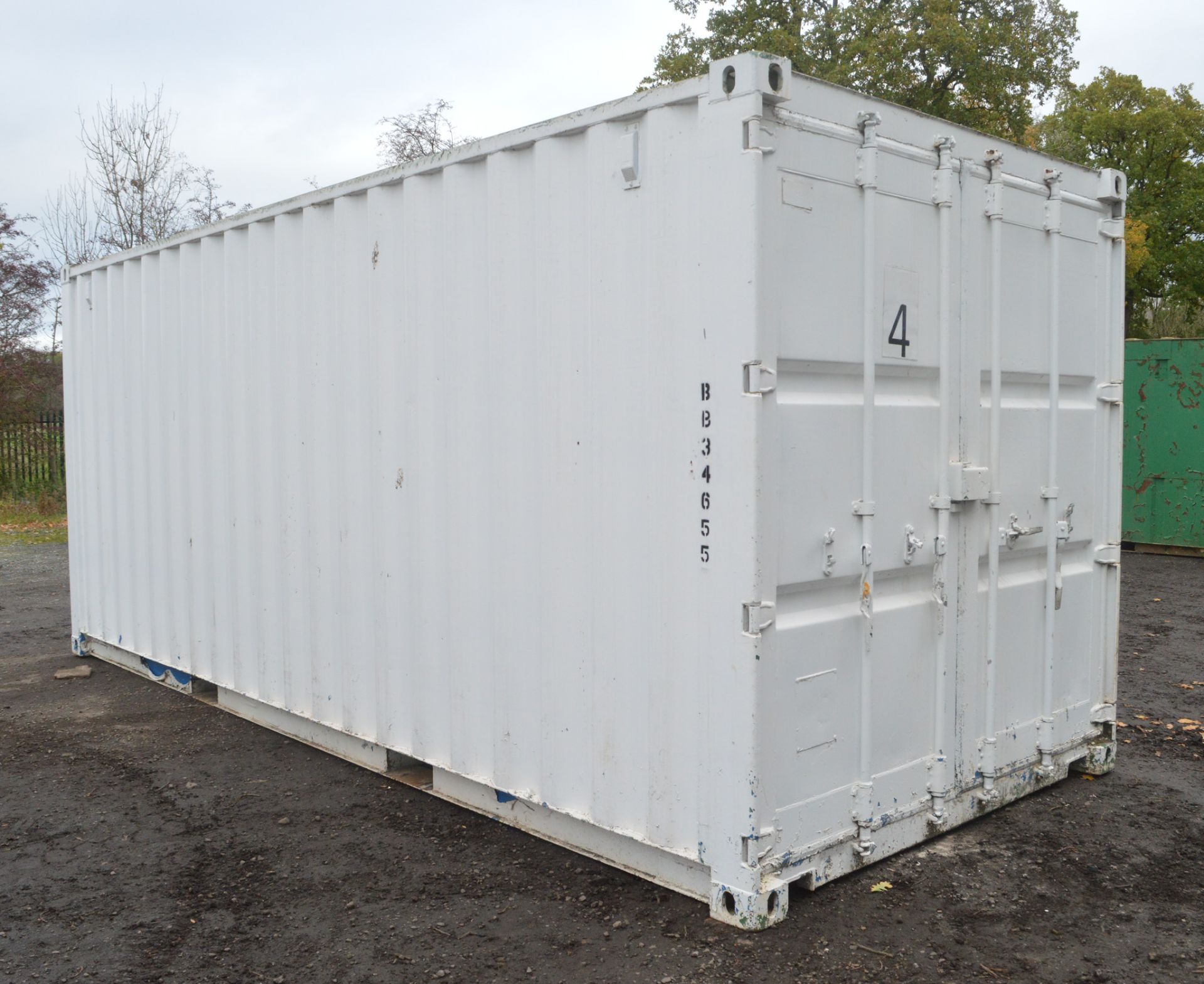 20 ft x 8 ft steel anti vandal shipping container BB34655