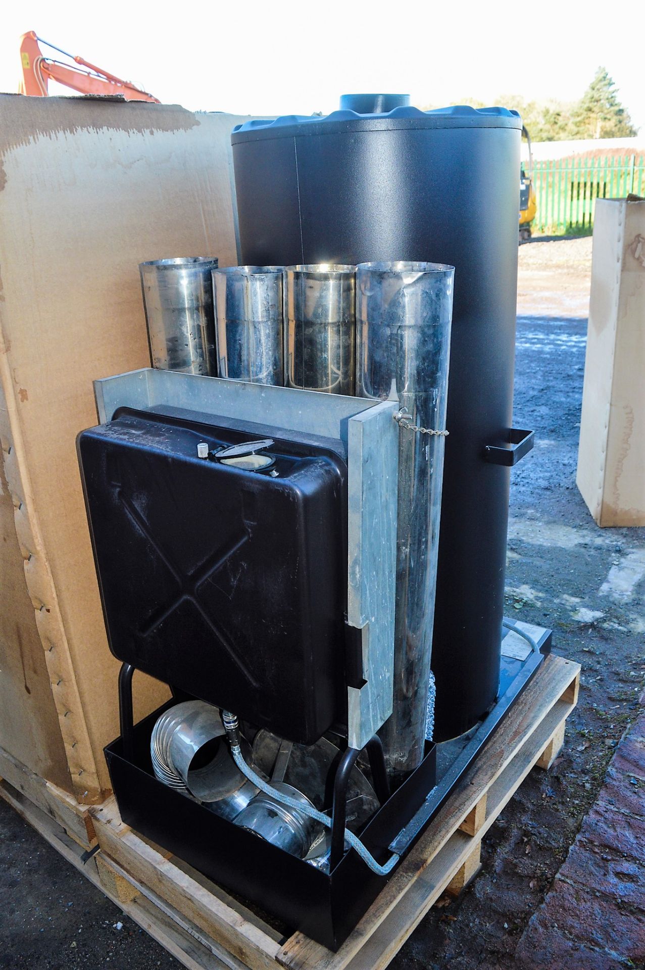 Deville 11kw multi fuel heater New & unused - Image 2 of 4