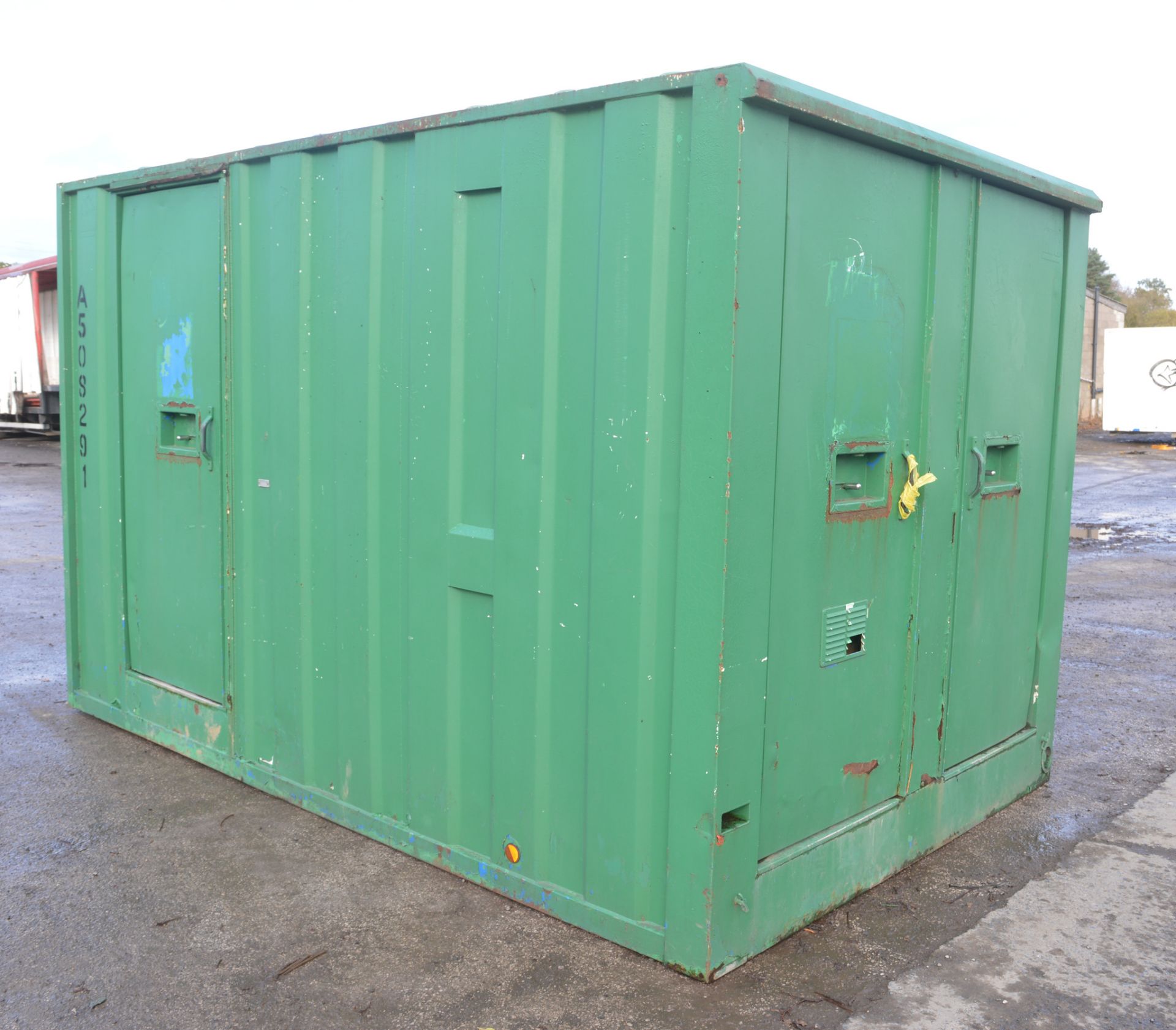 12 ft x 8 ft Groundhog mobile welfare unit Comprising of canteen, toilet and 6kva generator - Image 2 of 9