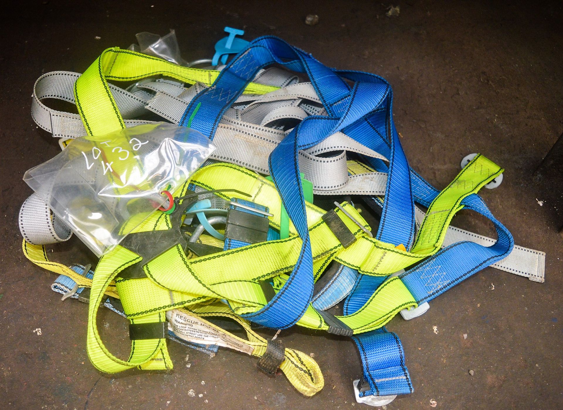 3 - personnel safety harnesses
