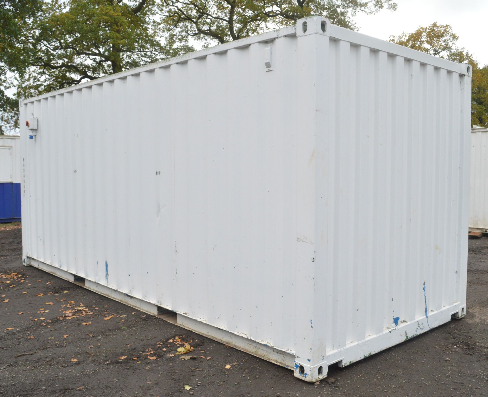 20 ft x 8 ft steel anti vandal shipping container BB34655 - Image 3 of 6