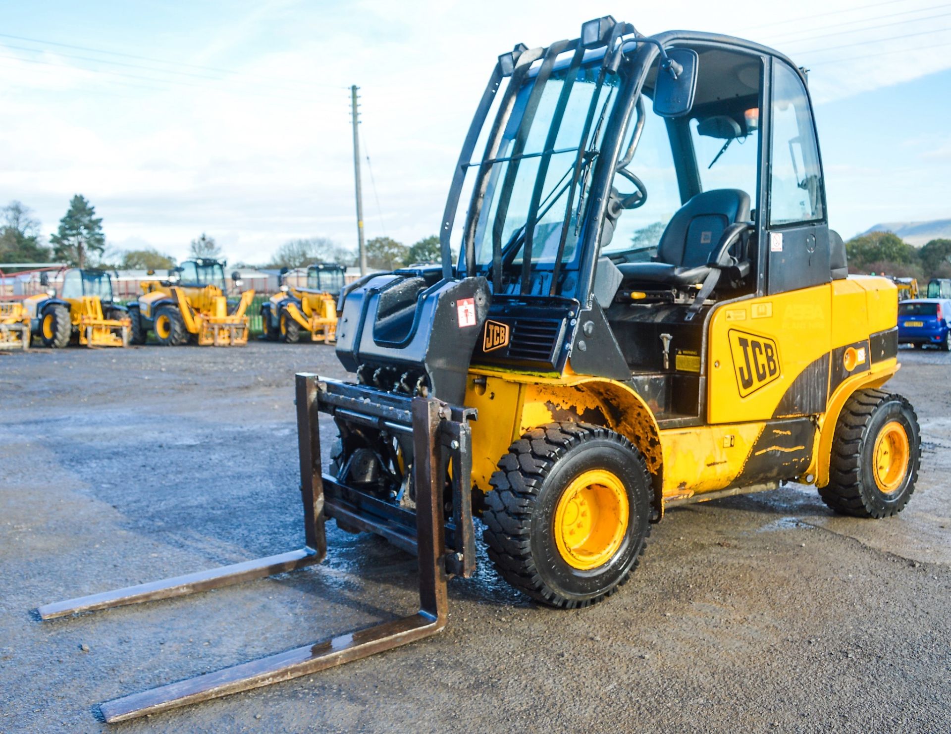 JCB teletruck TLT35D 4wd telescopic fork lift truck