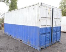 20 ft x 8 ft steel anti vandal shipping container