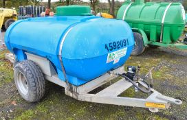 500 gallon site tow water bowser c/w 240v pump A592091