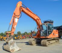 Doosan DX140LC 14 tonne steel tracked excavator Year: 2012 S/N: C0050803 Recorded Hours: 5627 piped,